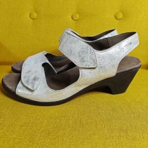 Mephisto Cecila Liz Leather Dress Slip On AirRelax Strappy Sandal Women Size 9